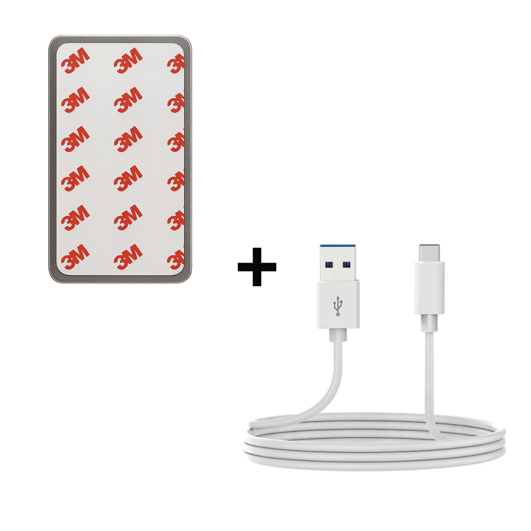 Cable de carga USB C + Soporte Magnético